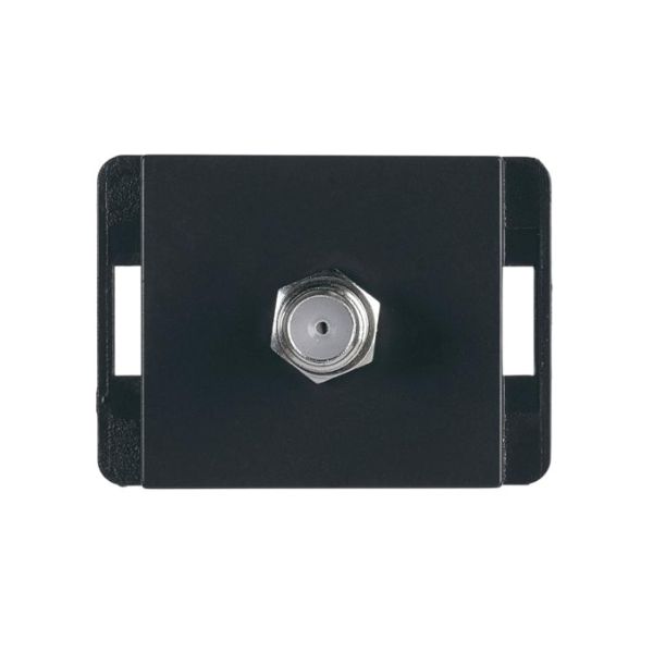 Módulo TV, 1/2", negro. L22-TVCAX-12N Leviton