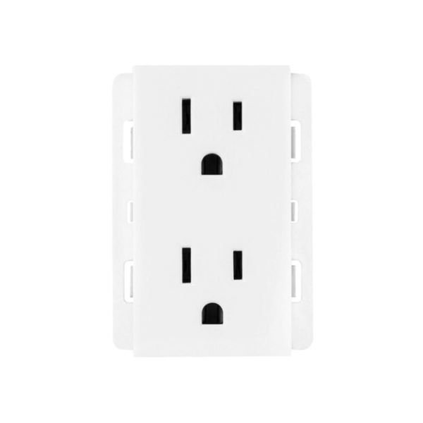 Receptáculo dúplex 3/3", 15 A, blanco. L30-LTOMA-33B Leviton