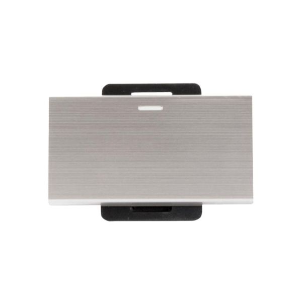 Interruptor sencillo, 3/3", 10 A, acero. L33-INTER-33S Leviton