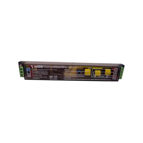 Balastro electrónico para lámparas lineales, T5, 54 W. B0379-200 Magg