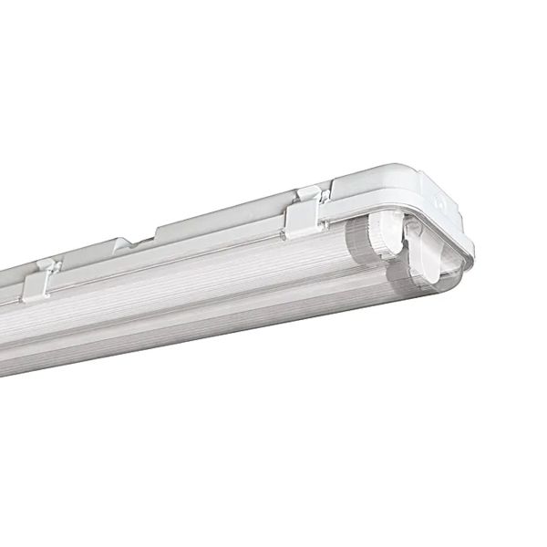 Lámpara LED T8, tipo estanca, 2 x 16 W, 6000 K, gris. L6869-530 Magg