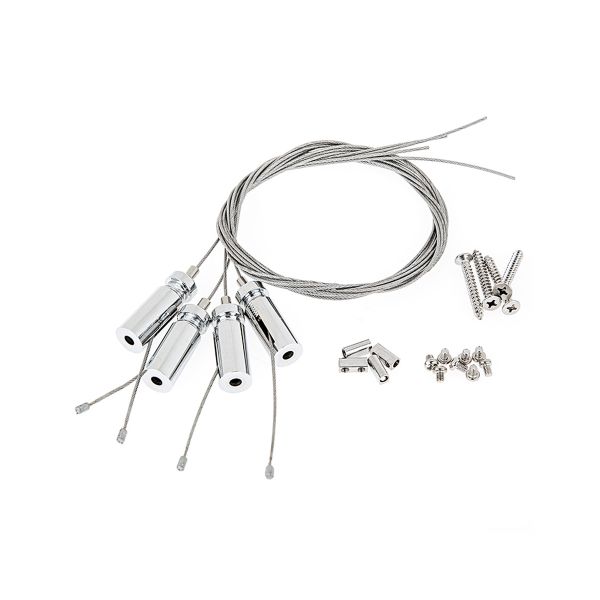 Kit de suspensión para panel LED, 60 x 60 cm. P3789-000 Magg