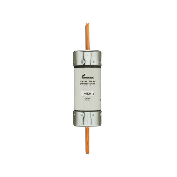 Fusible one time clase H, 200 A, capacidad de interrupción de 10 kA a 250 V CA. NON-200 Arrow Hart