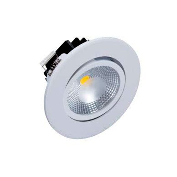 Foco LED, empotrable, dirigible, 5 W, 3000 K.ELED5C Megamex