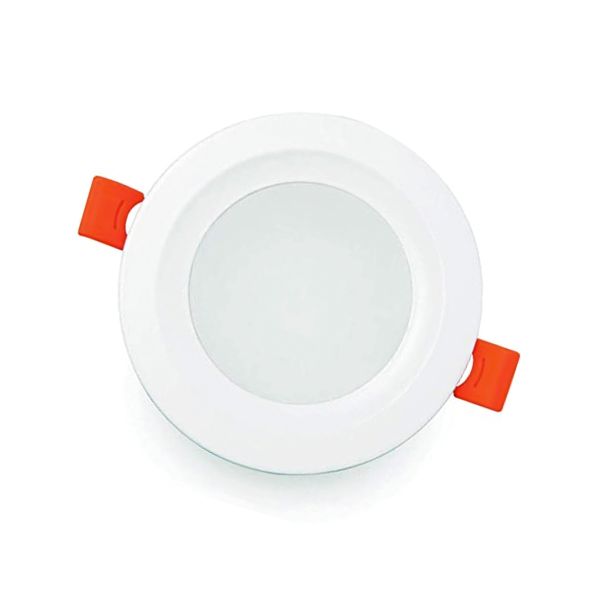 Lámpara LED, de techo, 7 W, Empotrable, luz cálida, 3000 K. EVERGLEAM-C Megamex