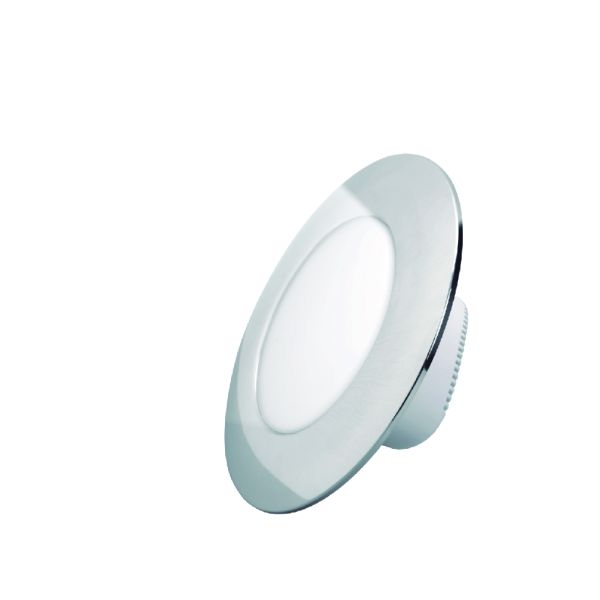 Empotrado Led Para Bote Integral Color Gris 12w Basics Satin