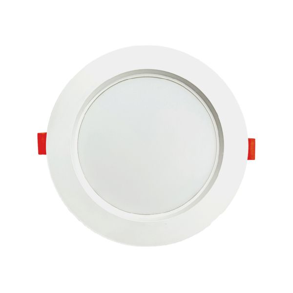 Lámpara empotrable LED de alta eficiencia, 3000 K, 18 W, blanco. ORION18C Megamex