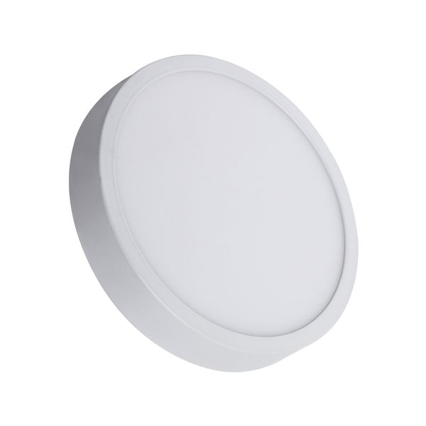 Panel Redondo Ultra Slim LED, 12 W, 3 000 K, PRL12C-S Megamex