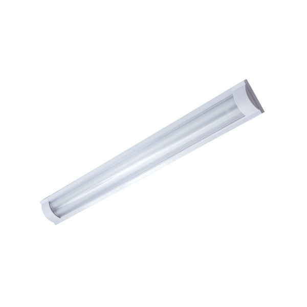 Lámpara LED T8, 2x17 W, cubierta difusor envolvente. S240LED Megamex