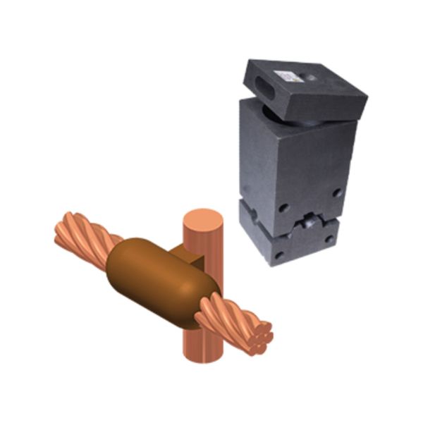 Molde exotérmico varilla 5/8, calibre 4/0. B1588N Burndy by Hubbell