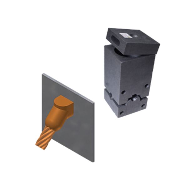 Molde soldadura exotérmica para cable 1/0 a placa vertical. B590 Burndy by Hubbell