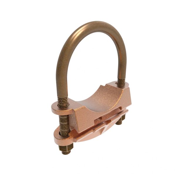 Conector de puesta a tierra mecánico, cable a varilla o tubería,calibre 2/0. GAR1829MX Burndy by Hubbell