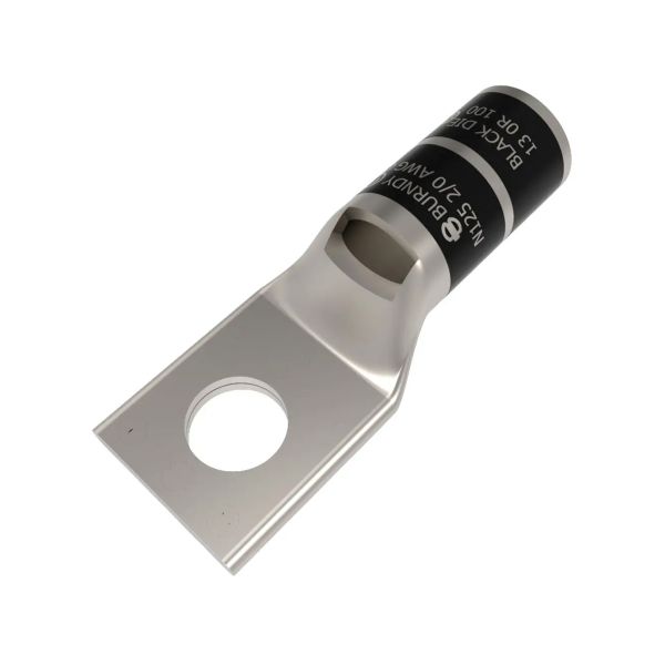 Zapata de compresión, calibre 2/0, 1 barreno. YA26L Burndy by Hubbell