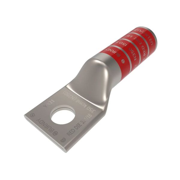 Zapata de compresión, calibre 350 kcmil, 1 barreno. YA31 Burndy by Hubbell