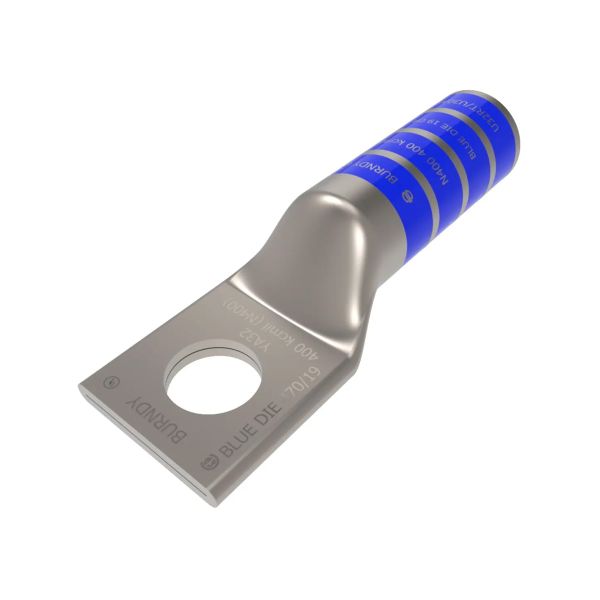 Zapata de compresión, calibre 400 kcmil, 1 barreno. YA32-N Burndy by Hubbell