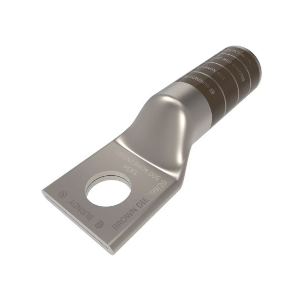 Zapata de compresión, calibre 500 kcmil, 1 barreno. YA34 Burndy by Hubbell