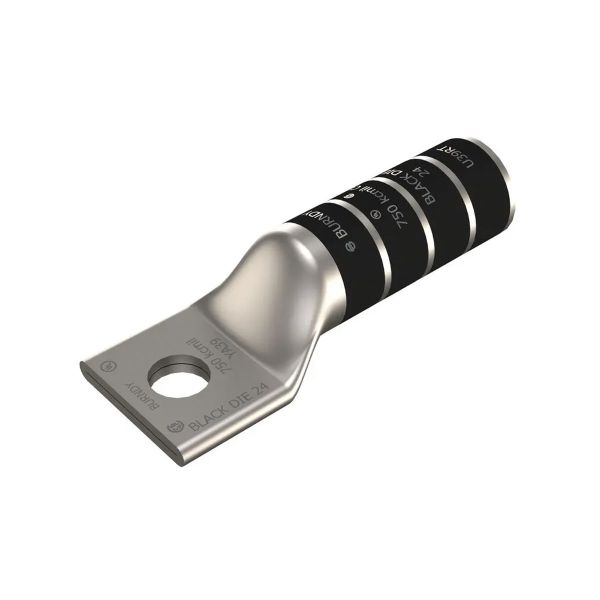 Zapata de compresión, calibre 750 kcmil, 1 barreno. YA39 Burndy by Hubbell