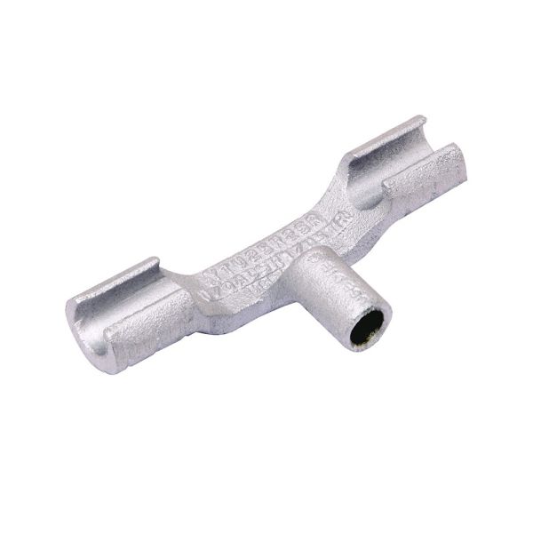 Conector de toma de compresión de aluminio tipo "T", 1/0-2/0. YTU26R26RX Burndy by Hubbell