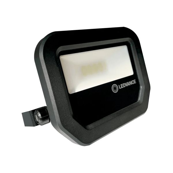 Reflector LED floodlight de exterior, 30 W/830, negro. 91458 Ledvance