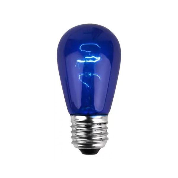 Foco decorativo S14, 3000 K, azul. 81601 Ledvance
