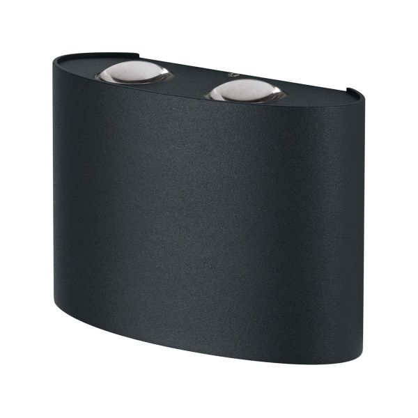 Lámpara decorativa LED, de exterior, luz cálida, 11 W, negro. 86867 Ledvance