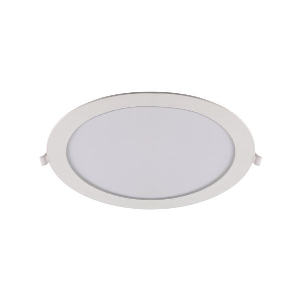 Lámpara empotrable para techo, 18 W, blanca, cuerpo de ABS+Metal. 89833 Ledvance