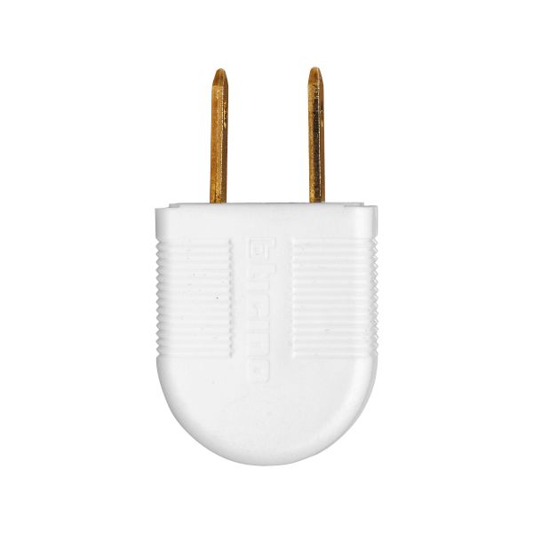 Clavija fija, 2 polos, 15 A, blanco. 2014DB Bticino