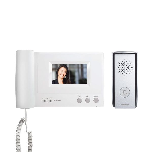 Kit de videointerfón a color 4.3", 4 hilos. 315211 Bticino