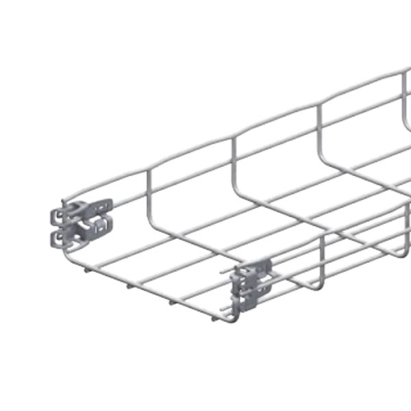 Tramo de charola con conector rápido 54 x 200 mm, acero, 3 m. CM082091 Bticino