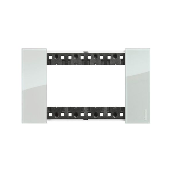 Placa de 4 módulos, sky. KA4804DA Bticino