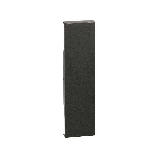 Cubretecla falso polo, negro. KG00 Bticino