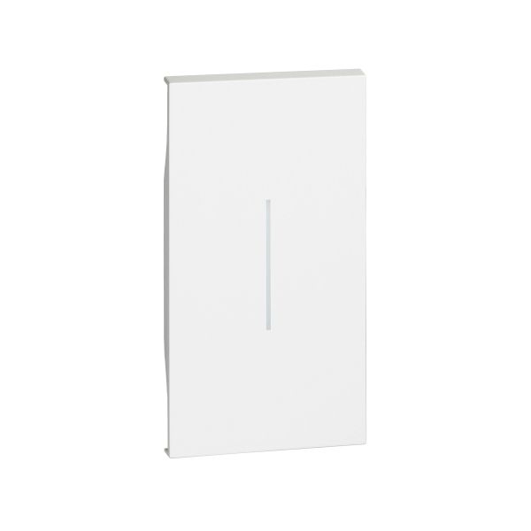 Cubretecla interruptor, 2 módulos, blanco. KW01M2 Bticino