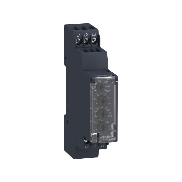 Relevador De Control Multifuncional 183-528V RM17TE00 Schneider Electric.