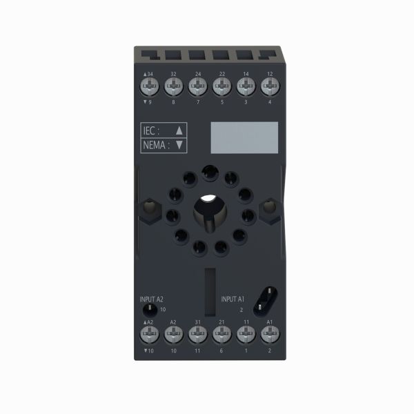Socket para relevador RUMC3, 10 A,. RUZC3M