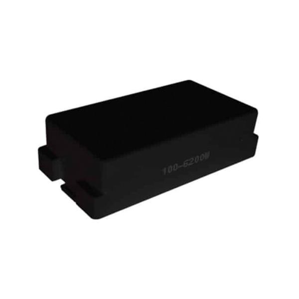 Módulo ciego, 4.5 x 3.5 x 2 cm, negro. 100-6200BK Royer