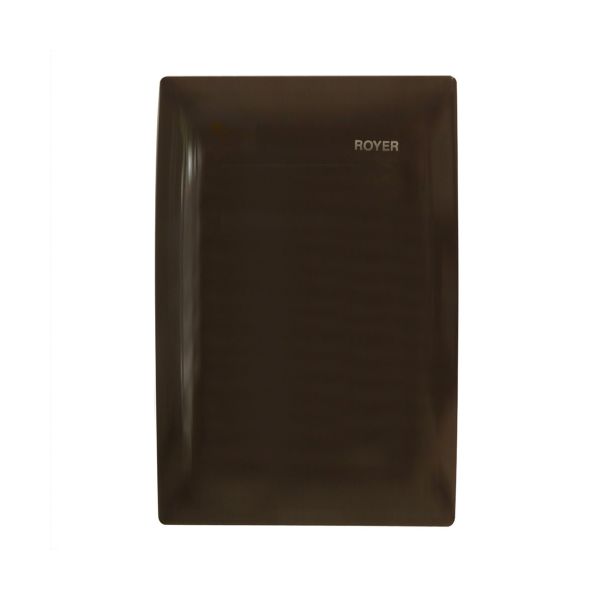 Placa ciega, chocolate. 100-6206B Royer