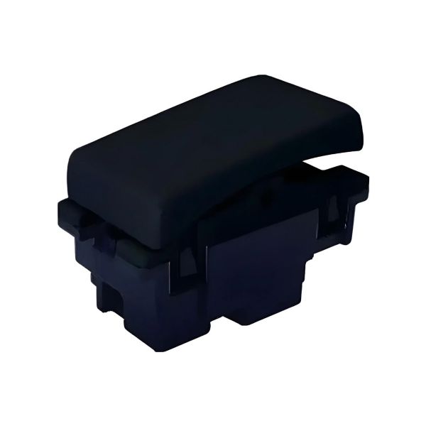 Interruptor sencillo, 15 A, negro. 100-6211BK Royer