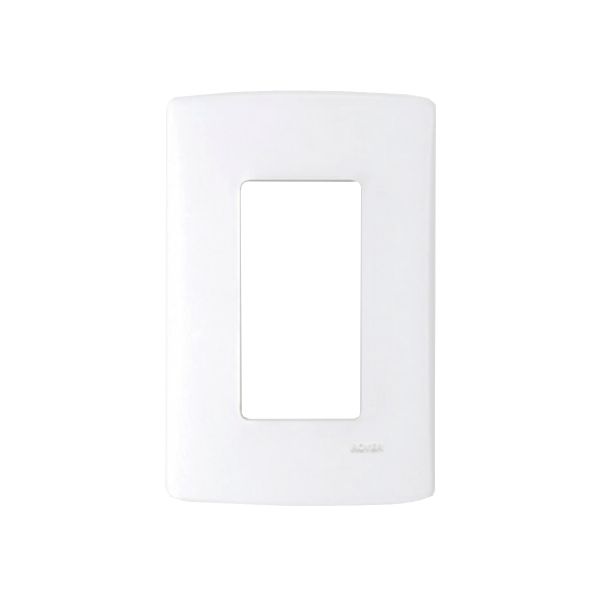 Placa especial NEMA para receptáculo dúplex, blanco. RH-6004W Royer