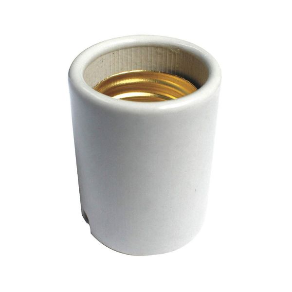 Portalámpara blanco, E39, 1500 W. WD0464-C Royer