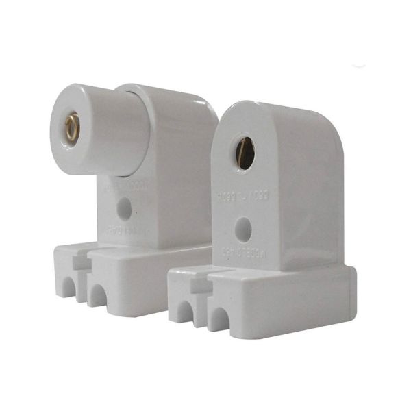 Set de 2 portalámparas sin resorte, estándar, 250 V. WD4301 Royer