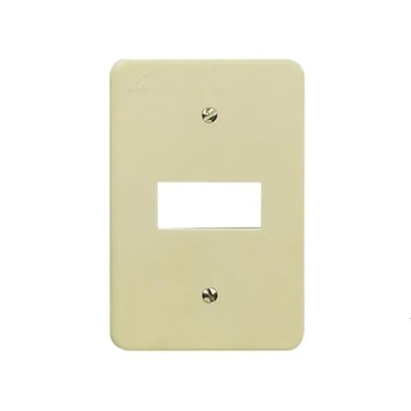 Placa de 1 módulo con chasis metálico. WD5321 Royer