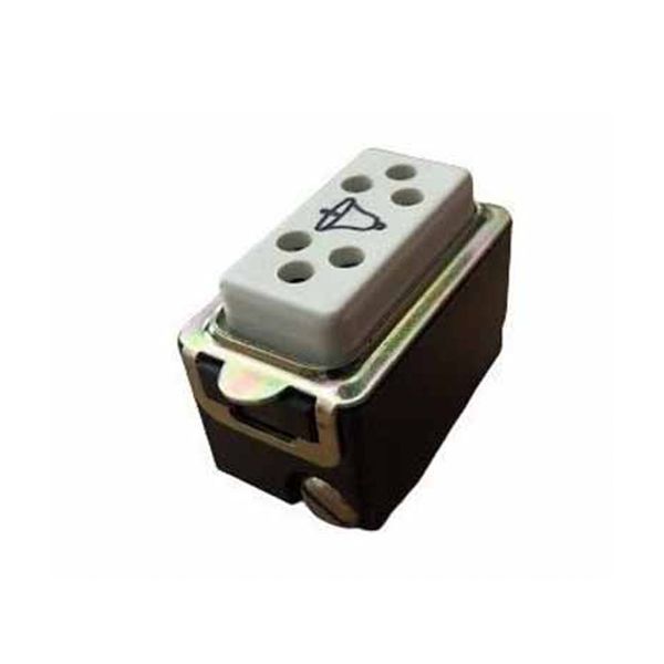 Timbre zumbador, 127 V, marfil. WD5661 Royer