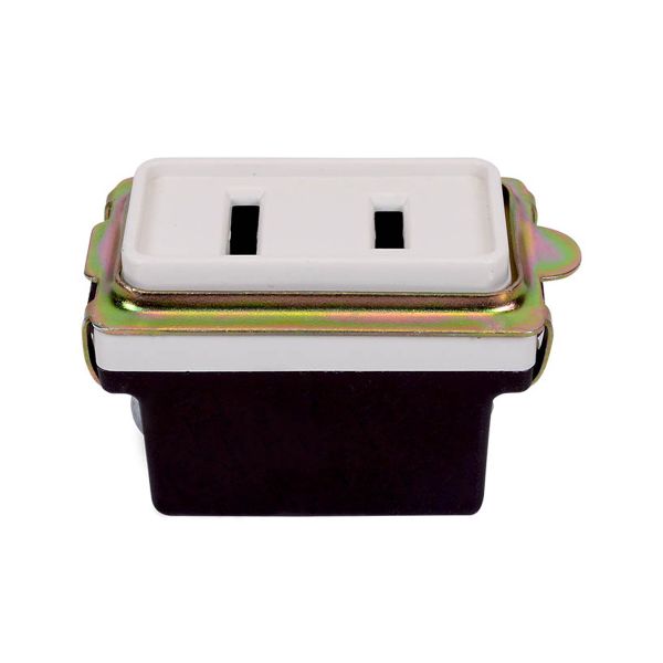 Contacto sencillo, marfil, 15 A. WD7112 Royer