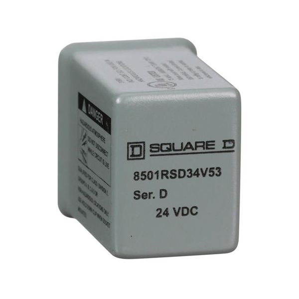 Relevador miniatura, 5 A, 240 V AC. 8501RSD34V53 Schneider Electric