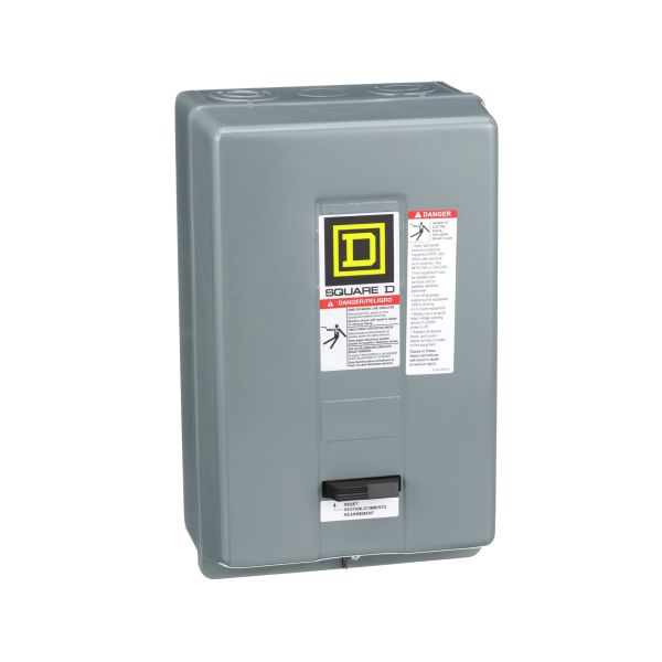 Arrancador de motor, NEMA 1, tipo S, tamaño 2, trifásico. 8536SDG1V02S Schneider Electric