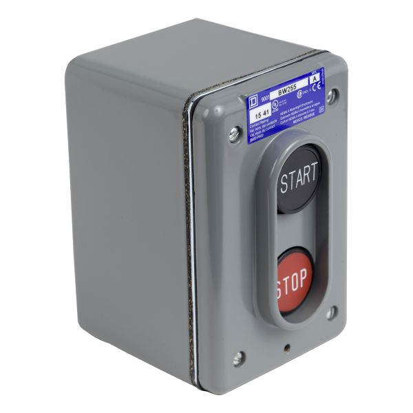 Estación de botones, tipo B, 5 A, 600 VCA, NEMA 4. 9001BW240 Schneider Electric