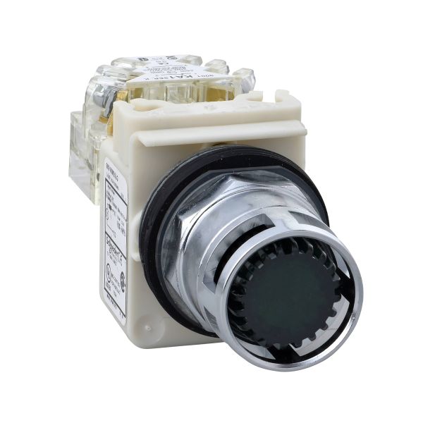 Pulsador verde luminoso Ø 30, retorno de resorte nivelado, 24 V. 9001K3L35LGGH13 Schneider Electric