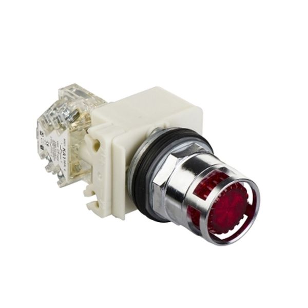 Pulsador rojo luminoso Ø 30, 600 V AC, 10 A. 9001K3L35LRRH13 Schneider Electric