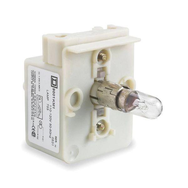 Bloque de luces, bombilla clara, Ø 30. 9001KM1 Schneider Electric