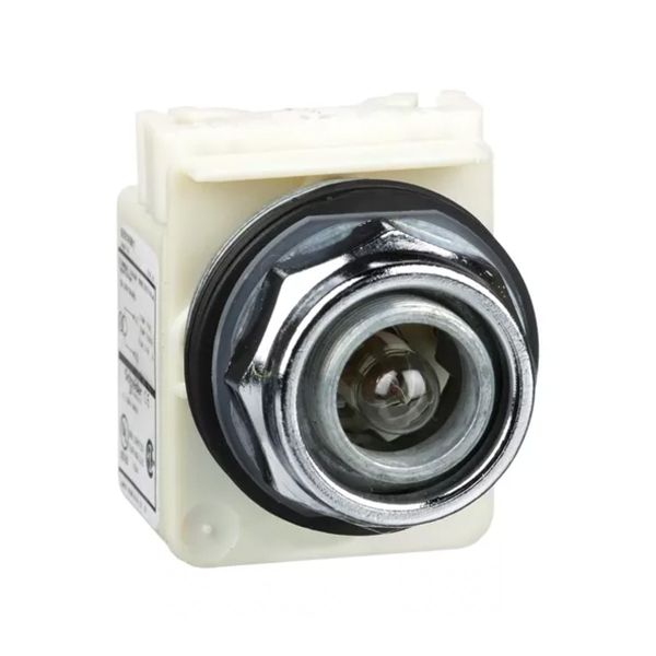 Luz de piloto, tipo K, Ø 30, rojo, 110/120 V CA, sin lente. 9001KP1 Schneider Electric